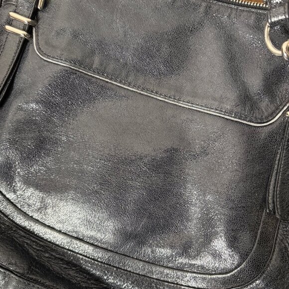 Coach Kristin Black Leather Satchel Excellent Condition - Picture 10 of 15